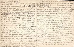 VINTAGE POSTCARD Boat of sin waiting of the tide