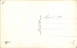 Barco de la POSTAL de la VENDIMIA del pecado de Toulon una esquina del puerto de Mourillon