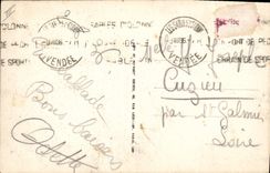 VINTAGE POSTCARD Boat of sin Sables d'Olonne thonnier