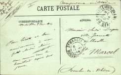 CPA Bateau de peche Le Havre L'anse des pilotes Le musee et la rue de Paris 