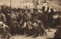 VINTAGE POSTCARD Histoire Napoleon 1st Museum of Versailles Marechal Ney Reprocesses of Russia Russia