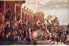 CPA Histoire Napoleon 1er Musee de Versailles La distribution des aigles 