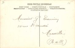 VINTAGE POSTCARD Histoire Napoleon 1st Yvon Retraite of Russia the Ney marshal supports the arrear keeps Russia Versailles