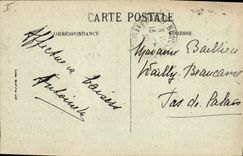 VINTAGE POSTCARD Napoleon History 1st in costume of Fontainebleau sacring