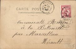 VINTAGE POSTCARD Napoleon History 1st Museum of Versailles Good-byes of Napoleon and Alexandre after the peace of Tilsitt