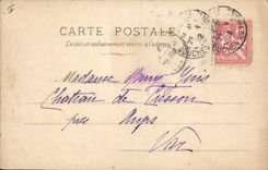 VINTAGE POSTCARD Histoire Napoleon 1st Museum of Versailles Gautherot Napoleon wounds in front of Ratisbon