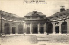 CPA Paris Hotel des Monnaies entree du monnayage