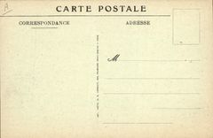 VINTAGE POSTCARD Paris Mint entered of coining