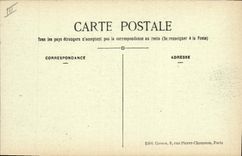 VINTAGE POSTCARD Paris Mint Beam of 17th