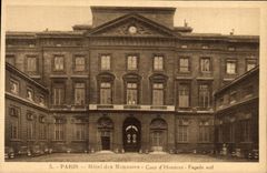CPA Paris Hotel des Monnaies Cour d'honneur Facade Sud