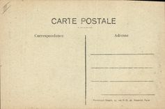 VINTAGE POSTCARD Currencies Castle Landon House of the currency