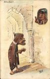 VINTAGE POSTCARD North Africa Fantasy Illustrator Fixed price