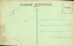 VINTAGE POSTCARD Militaria life with the camp 5 hours of the morning the alarm clock