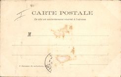 VINTAGE POSTCARD Militaria Vincennes hunters with the exercise