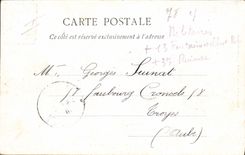 CPA Militaria Camp de Mailly Vue d'ensemble des tentes