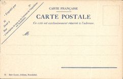 CPA Langage du timbre Semeuse 15c Lignee