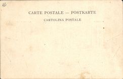 VINTAGE POSTCARD what the stamps say