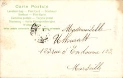 VINTAGE POSTCARD the new secrecy of the stamp Sower 10c Line