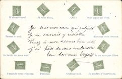 CPA Semeuse 15c Lignee