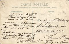 VINTAGE POSTCARD Fun fair Dimensions of Somalis Djibouti to the fair of the natives