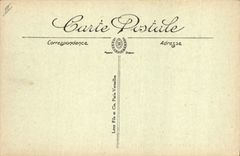 VINTAGE POSTCARD Statue of Oran Freedom the statue of freedom and the cathedral