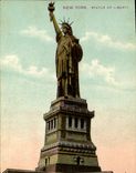CPA Statue de la Liberte Statue of Liberty New Yokr City 