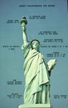 MODERN CARD Statue of Freedom Rules Liberty New York Liberty Island off