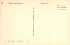 CPA Bateau de peche Morlaix Les quais