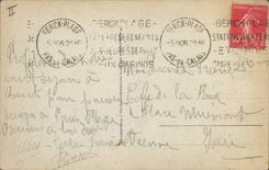 VINTAGE POSTCARD Boats of sin Paris Beach