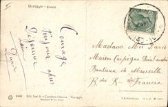 CPA Bateau de peche Viareggio