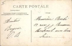 VINTAGE POSTCARD Boat of sin Hello of Le Havre