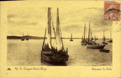 CPA Bateaux de peche Le Touquet Paris Plage