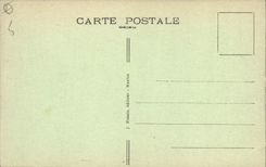 Barco de la POSTAL de la VENDIMIA del pecado de La Rochelle antes del puerto y de vueltas