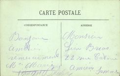 CPA Bateau de peche Coucher de soleil