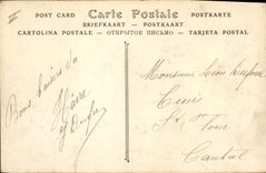 Barco de la POSTAL de la VENDIMIA de los barcos de Le Havre del pecado del pecado adentro antes del puerto