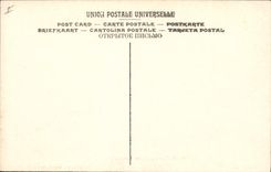 VINTAGE POSTCARD Napoleon History 1st Large the pestiferous ones of Jaffa Chantilly Museum Cop