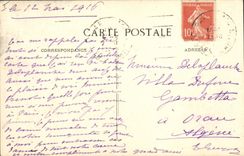 VINTAGE POSTCARD Histoire Napoleon 1st Castle of Malmaison Battles of Wagram