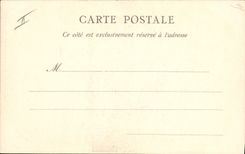 VINTAGE POSTCARD Sainte Genevieve Nanterre saves Paris of the Cruelty of Attila