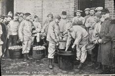 VINTAGE POSTCARD Militaria With the barracks cooks