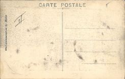 La POSTAL Militaria Epreuve de la VENDIMIA básico para los reconocimientos de la caballería la mañana llegó el amanecer que el Bois de Boulogne sigue siendo París abandonada