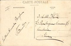 CPA Militaria Camp du Valdahon Cuisines Cantines Tentes du regiment d'infanterie