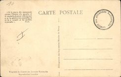 VENDIMIA POSTAL Militaria días nacionales julio de 1929 Lorette Douaumont Dormans