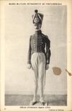 CPA Militaria Musee Fontainebleau Officier d'infanterie legere 1812