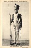 VINTAGE POSTCARD Militaria Musee Fontainebleau Garde national mobilizes 1814