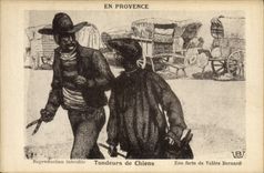 CPA En Provence Tondeurs de chiens Velere Bernard 