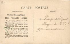 CPA Les freres Hugo Geant Nain