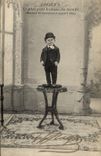 VINTAGE POSTCARD Dwarf Adrien' the S smallest of the world
