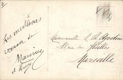 Empleado de la oficina de correos del factor del niño de la fantasía de la POSTAL de la VENDIMIA