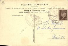 La POSTAL de la VENDIMIA el mercado de la estampilla en París 1860 ajusta Marigny