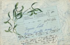 Telegrama de la POSTAL de la VENDIMIA